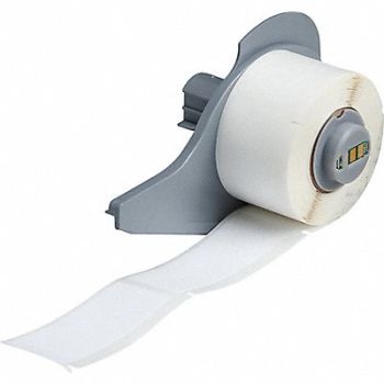 BRADY Label 1 in W White, 803R62