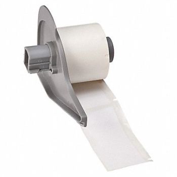 BRADY Label 2 3/4 in W White, 803R40
