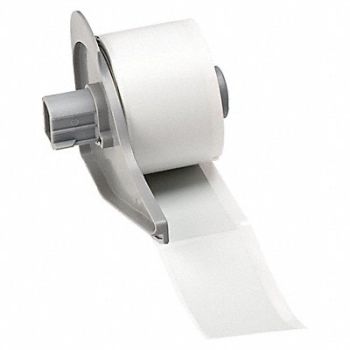 BRADY Label 2 3/4 in W Light Gray, 803R72