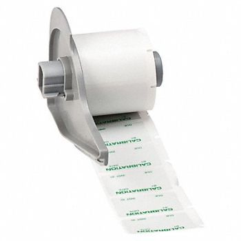 BRADY Label 1 1/2 in W Gray Green, 803RA7