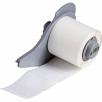 BRADY Label 1 1/2 in W White, 803R59