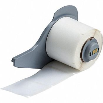 BRADY Label 1 1/2 in W White, 803R28