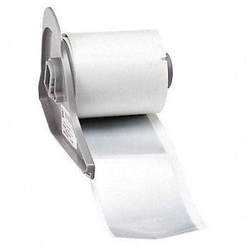 BRADY Label 3 in W Light Gray, 803R75