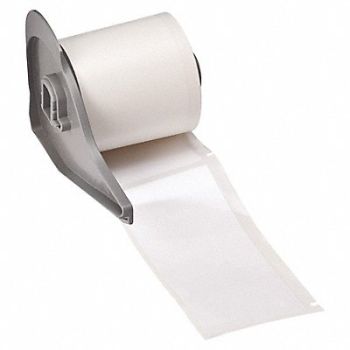BRADY Label 4 in W White, 803R41