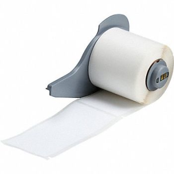 BRADY Label 4 in W White, 803R79