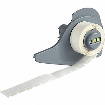 BRADY Label 13/32 in W White, 803R65