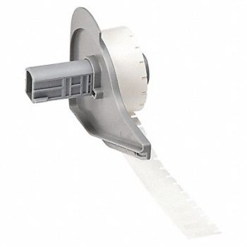 BRADY Label 11/32 in W Clear, 803RF0