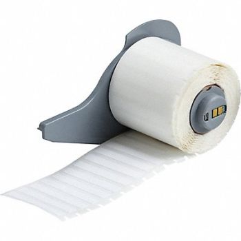BRADY Label 1 29/32 in W White, 803R61