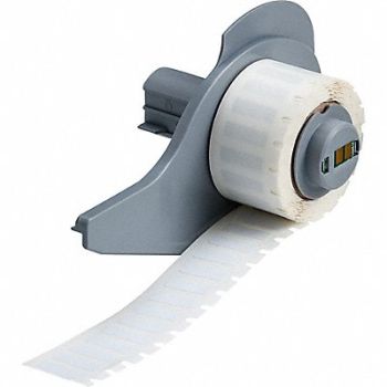 BRADY Label 21/32 in W White, 803R55