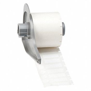 BRADY Label 1 in W White, 803RR1