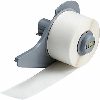 BRADY Label 1 in W Indoor Clear, 803RE7
