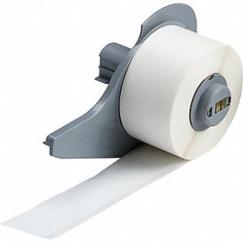 BRADY Label 1 in W Indoor White, 803R16