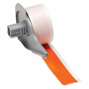 BRADY Label 1 in W Outdoor Orange, 803PX4
