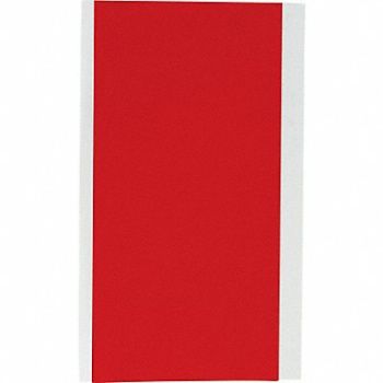 BRADY Label Polyester Color White 3/4 W, 803TV7