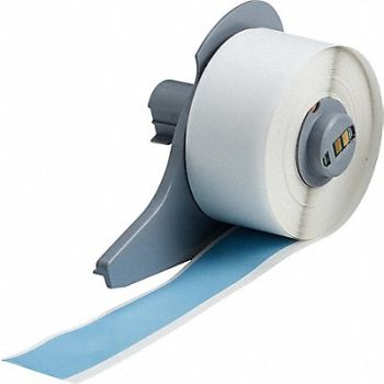 BRADY Label 1 in W Outdoor Sky Blue, 803PX8