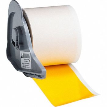 BRADY Label 2 in W Outdoor Yellow, 803R26