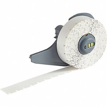 BRADY Tag 15/32 in W Outdoor White, 803RD9