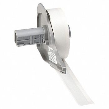 BRADY Label 1/2 in W Indoor Light Gray, 803RC0