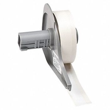 BRADY Label 1/2 in W Indoor White, 803R39