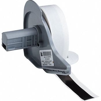 BRADY Label 1/2 in W Outdoor Black, 803PV6