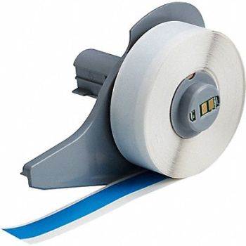 BRADY Label 1/2 in W Outdoor Light Blue, 803PV3