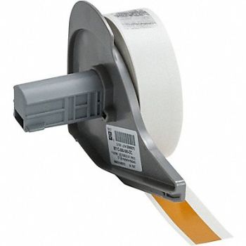 BRADY Label 1/2 in W Outdoor Ochre, 803PV4