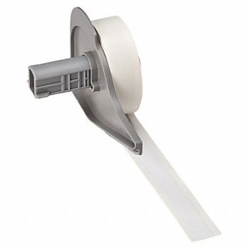 BRADY Label 1/2 in W Outdoor White, 803PW4