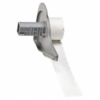 BRADY Label 5/8 in W Outdoor White, 803RC8