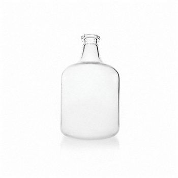 KIMBLE Bottle Carboy 2.5gal. Clear, 61KH46