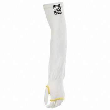 MCR SAFETY Cut-Resistant Sleeve A4 13 ga 18 L PK10, 801C05