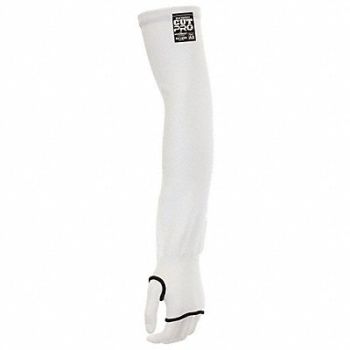 MCR SAFETY Cut-Resistant Sleeve A3 15 ga 18 L PK10, 801C04
