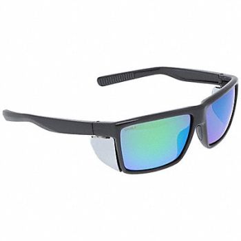 MCR SAFETY Safety Glasses Polycarbonate Gray Uni, 801W53