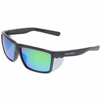MCR SAFETY Safety Glasses Polycarbonate Gray Uni, 801W54