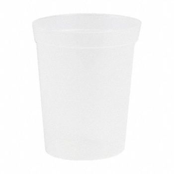 MEDEGEN MEDICAL PRODUCTS Specimen Container 6.5 oz Wide PK500, 246A19