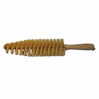 MICHIGAN BRUSH Toilet Brush 15 in L Yellow, 39AT26