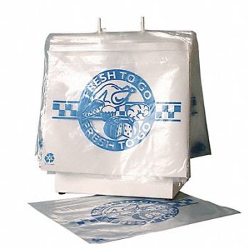 GRAINGER APPROVED Reclosable Poly Bag Zip Seal PK1000, 3CUC6