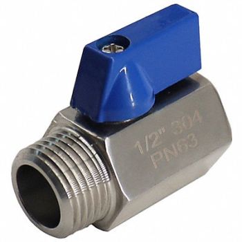 GRAINGER APPROVED Ball Valve Reduced 3/4 Size 1000 psi, 796AE9