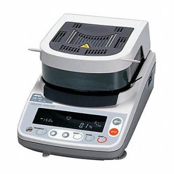 A D WEIGHING Moisture Analyzer 51g 50 to 200 deg.C, 8RAN7