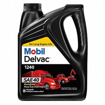 MOBIL Engine Oil 1 gal Conventional, 805Y48