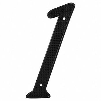 PRIME-LINE Number Sign Overall 4 H x 2 W PK2, 447F05