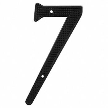 PRIME-LINE Number Sign Overall 4 H x 2 W PK2, 447F11