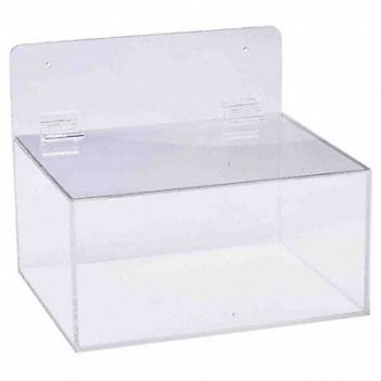 BRADY All Purpose Dispenser Arcylic Clear, 3ZM58