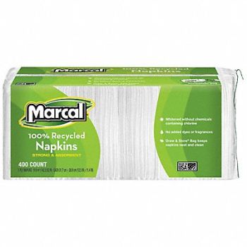 MARCAL Napkins Lunch PK400, 43RD66