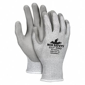 MCR SAFETY Gloves Memphis Cut Pro ANSI XL PR, 177XL1