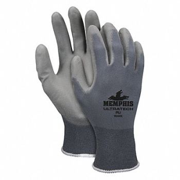 MCR SAFETY VF Coated Gloves 3/4 Dip L 3RUL3 PR, 66DD58