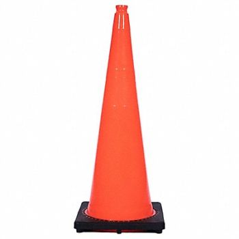 GRAINGER APPROVED Traffic Cone 10 lb Orange Cone Color, 53WN71