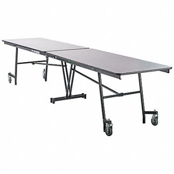 OKLAHOMA SOUND Mobile Cafeteria Table 29 H 56 W 146 D, 415M78