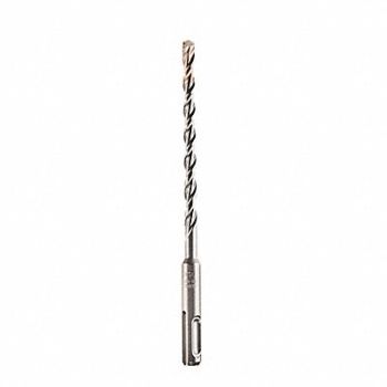 MILWAUKEE Hammer Drill Bit SDS Plus 3/16x10 In, 23Y524