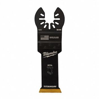 MILWAUKEE Oscillating Tool Blade 1 1/8 PK10, 60RK34
