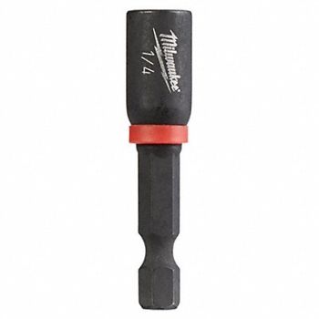 MILWAUKEE Nutsetter 1/4 Steel Impact Rated, 5ECC1
